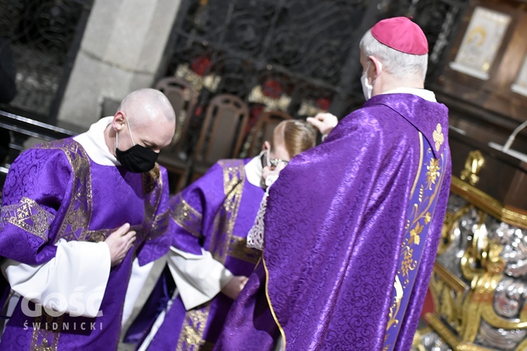 Środa Popielcowa w świdnickiej katedrze