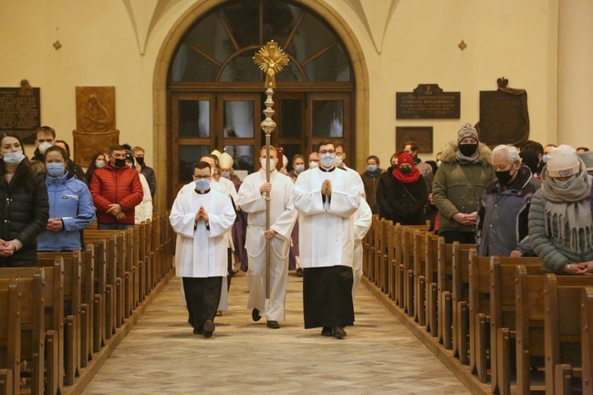 Środa Popielcowa w katedrze Chrystusa Króla