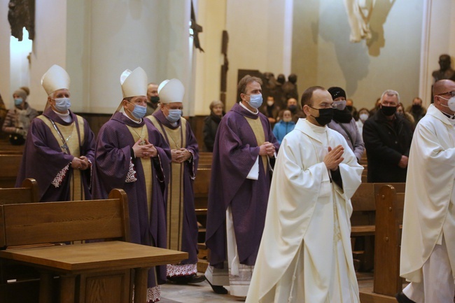 Środa Popielcowa w katedrze Chrystusa Króla