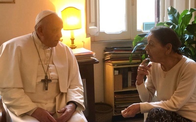 "Te doświadczenia nauczyły mnie, że zawsze jest nadzieja". Edith Bruck po spotkaniu z papieżem Franciszkiem