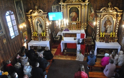 W kaplicy na Podchełmiu wierni modlili się o rozpoczęcie procesu beatyfikacyjnego ks. Bernardyna Dziedziaka