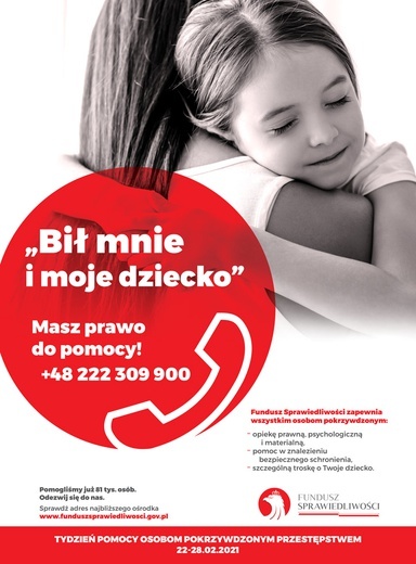 Wsparcie świadczone będzie przy ul. Zawiszy Czarnego 6/1 w Gdańsku od 22 do 28 lutego.
