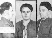 	Zdjęcie Franciszka Furmaniaka z POHP wykonane w areszcie śledczym w Bytomiu (luty 1951 r.).
