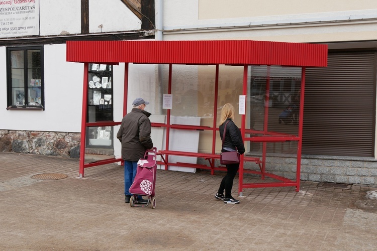 Wyjątkowy przystanek autobusowy