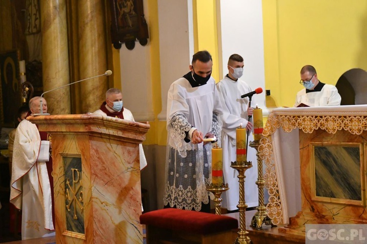 Konsekracja nowego ołtarza we Wschowie