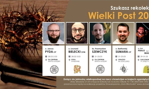 Archidiecezja. Rekolekcje wielkopostne nie tylko dla studentów