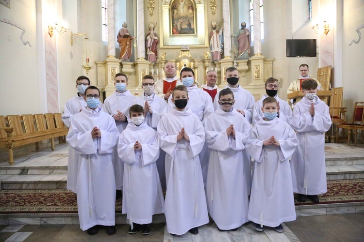 Błogosławieństwo lektorów w Radomyślu Wielkim