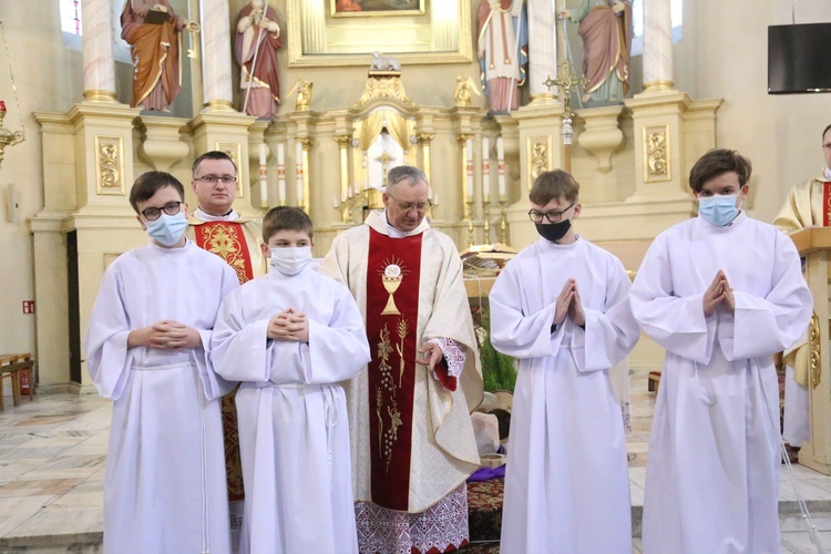 Błogosławieństwo lektorów w Radomyślu Wielkim