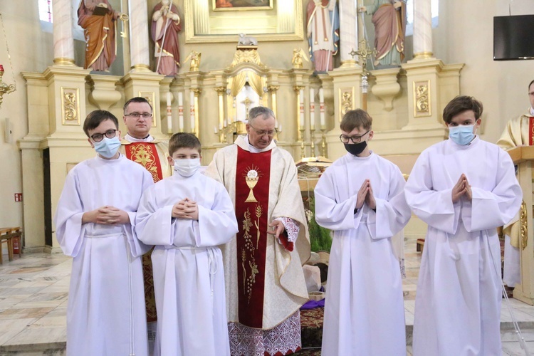 Błogosławieństwo lektorów w Radomyślu Wielkim