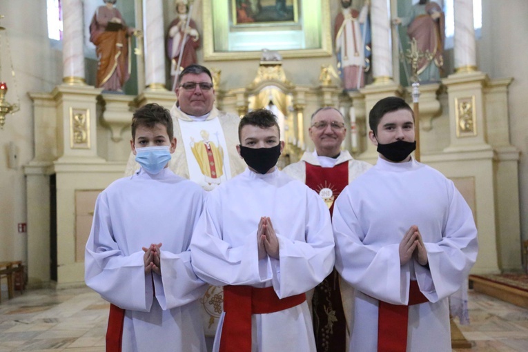 Błogosławieństwo lektorów w Radomyślu Wielkim