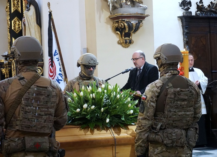 Pogrzeb prof. Mieczysława Chorążego