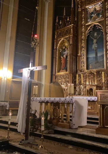 Przyszowa. Droga Krzyżowa młodych