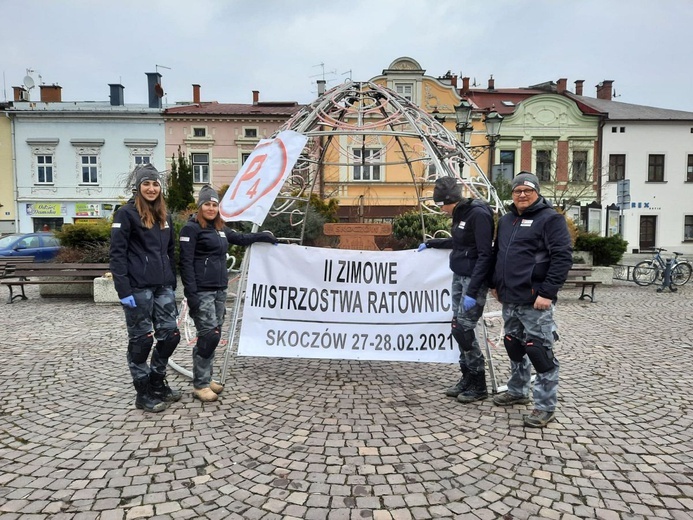 Maltańczycy z Andrychowa i Kęt na II Zimowych Mistrzostwach Ratowniczych - Skoczów 2021