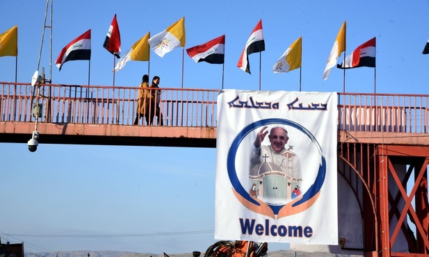 Przygotowania do wizyty papieża Franciszka w Iraku