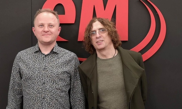 Bernard Maseli w studiu Radia eM
