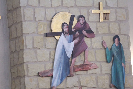 Poświęcenie witraży, drogi krzyżowej i obrazu św. Józefa