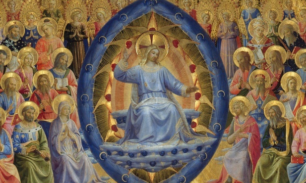 Fra Angelico, Sąd ostateczny, fragment.