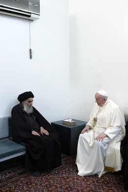 Irańskie media komentują spotkanie papieża z ajatollahem as-Sistanim 
