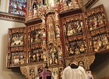 ▲	Głównym miejscem celebracji jest parafia Najświętszego Serca Pana Jezusa w Olsztynie.