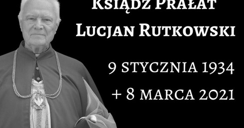 Ks. Lucjan zmarł 8 marca.