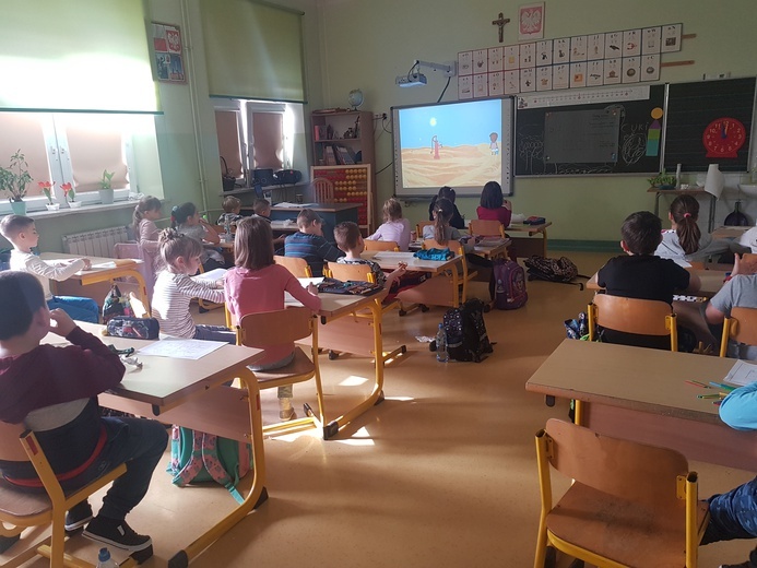 Lekcja o wodzie w ramach cyklu "Mamy poWODY, by o tym mówić".