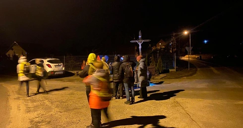 W nocy, ciszy i zimnie