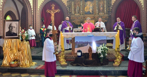 Relikwie bł. ks. Michała Sopoćki