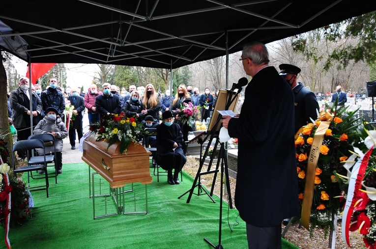Uroczystości pogrzebowe Zbigniewa Ferczyka (1925-2021)