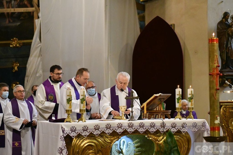 Diecezjalne pożegnanie śp. ks. kan. Władysława Stachury