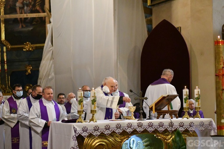 Diecezjalne pożegnanie śp. ks. kan. Władysława Stachury