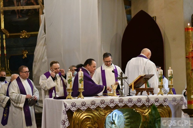 Diecezjalne pożegnanie śp. ks. kan. Władysława Stachury