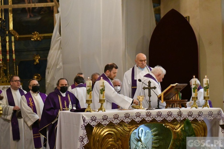 Diecezjalne pożegnanie śp. ks. kan. Władysława Stachury