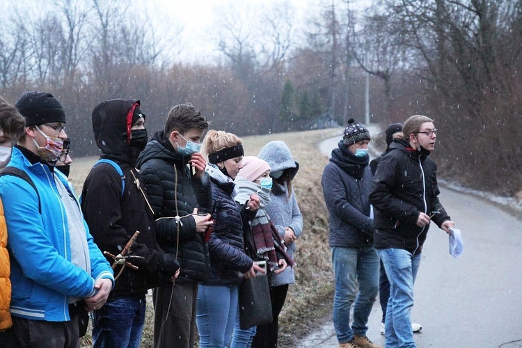 Wspólnota młodych "Beta" z Godziszki na Matysce - Golgocie Beskidów