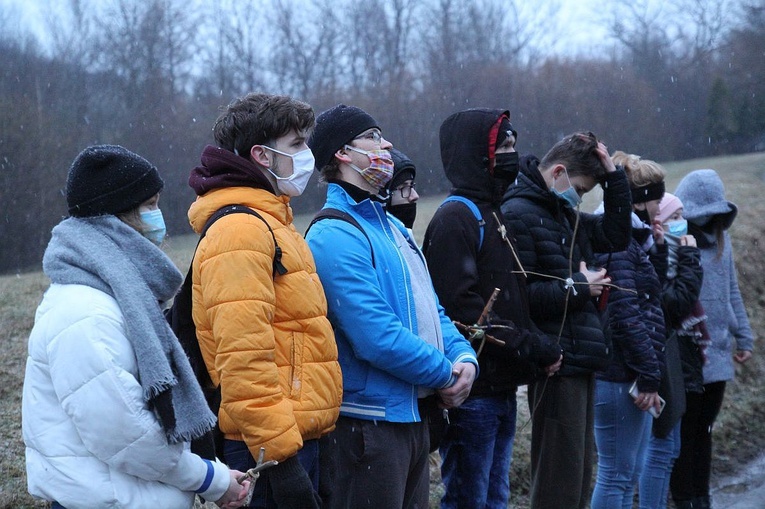 Wspólnota młodych "Beta" z Godziszki na Matysce - Golgocie Beskidów