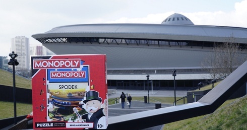 Katowice. Spodek na sprzedaż... w Monopoly