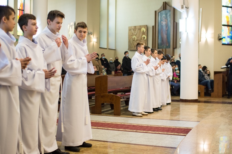 Krynica. Przyjęcie nowych mnistrantów i lektorów