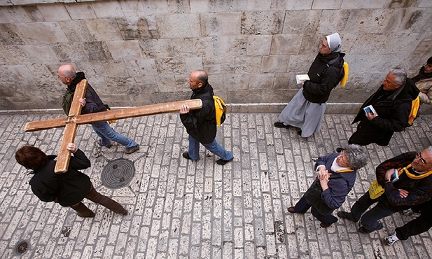 Droga Krzyżowa ulicami Jerozolimy.