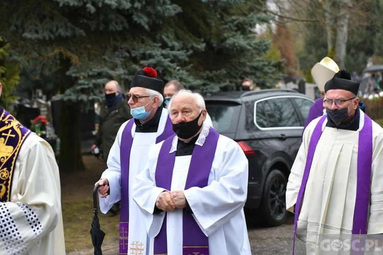 Ostatnie pożegnanie śp. ks. Zygmunta Lisieckiego