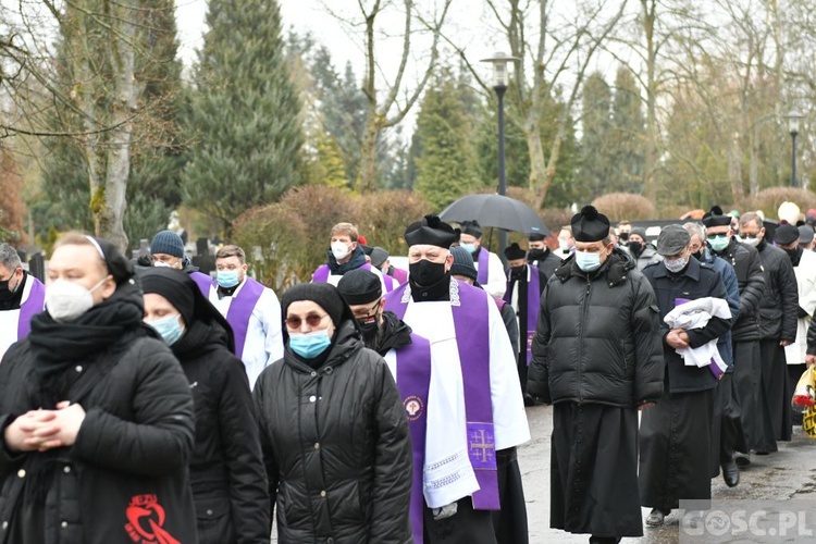 Ostatnie pożegnanie śp. ks. Zygmunta Lisieckiego