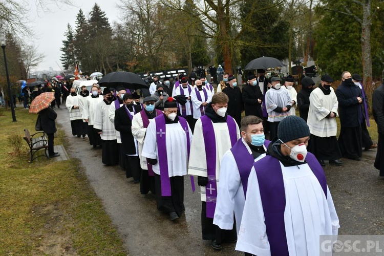 Ostatnie pożegnanie śp. ks. Zygmunta Lisieckiego