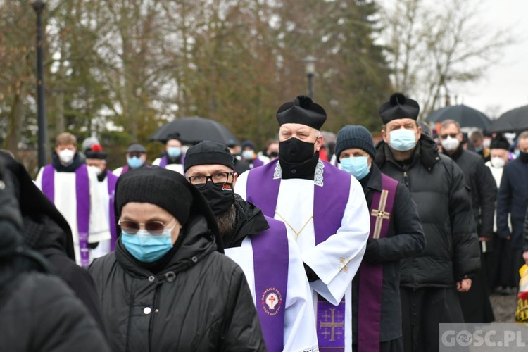 Ostatnie pożegnanie śp. ks. Zygmunta Lisieckiego