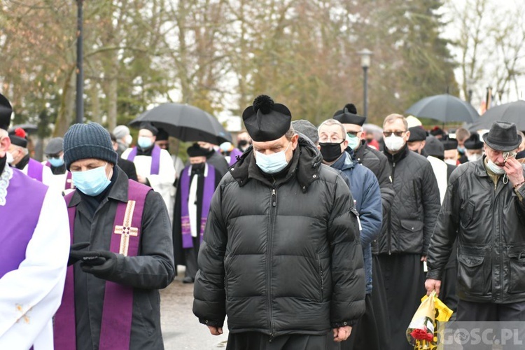 Ostatnie pożegnanie śp. ks. Zygmunta Lisieckiego