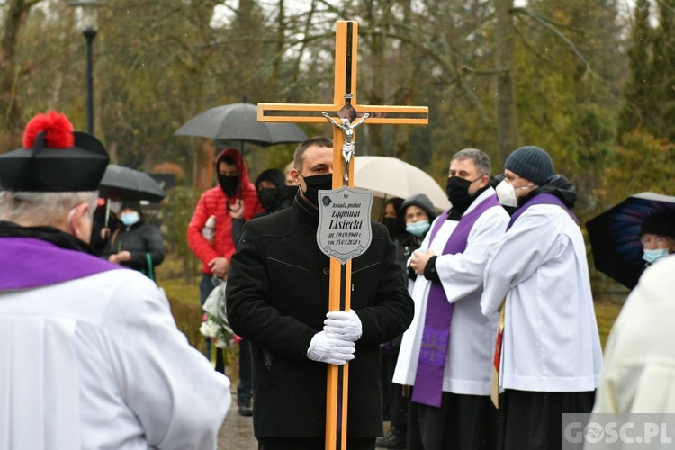 Ostatnie pożegnanie śp. ks. Zygmunta Lisieckiego