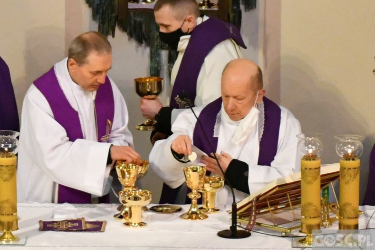 Ostatnie pożegnanie śp. ks. Zygmunta Lisieckiego