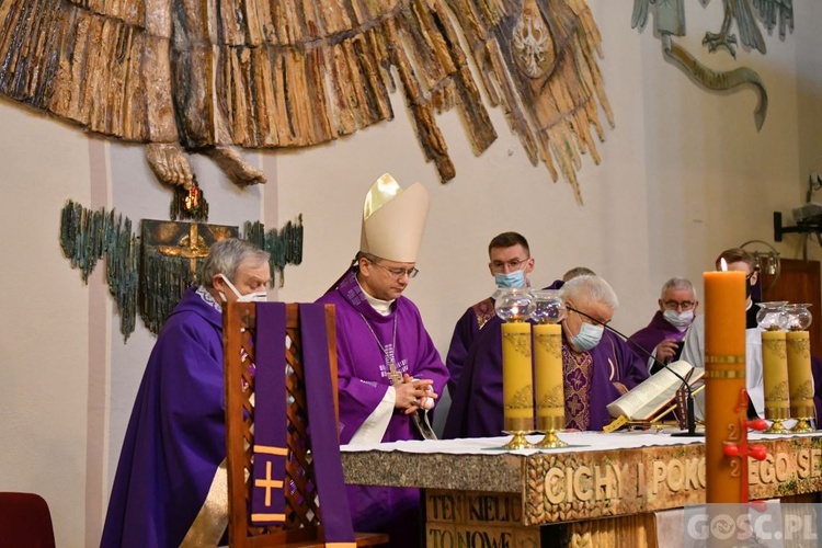 Ostatnie pożegnanie śp. ks. Zygmunta Lisieckiego