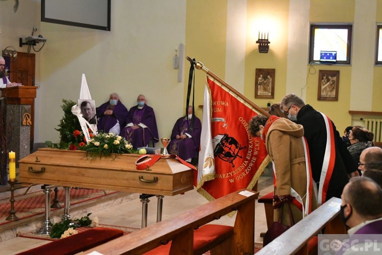 Ostatnie pożegnanie śp. ks. Zygmunta Lisieckiego