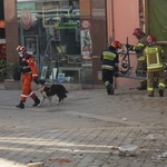 Zawalona kamienica w centrum Rybnika