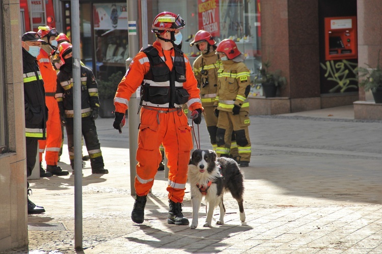 Zawalona kamienica w centrum Rybnika