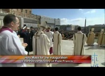 Pope Francis - Procession at Mass of Inauguration