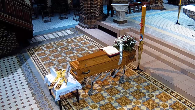 Pogrzeb śp. bp. Gerarda Kusza - eksporta w katedrze, cz. 1.
